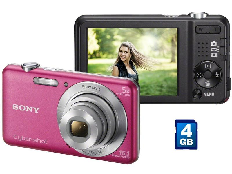 SONY DCモーター U-26K 8-835-489-01 Câmera Digital Sony DSC W710 16.1MP LCD 2,7” - Zoom Óptico 5x